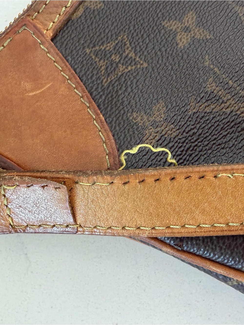 Louis Vuitton Odeon Monogram Canvas Crossbody in Brown and Tan - Picture 6 of 15